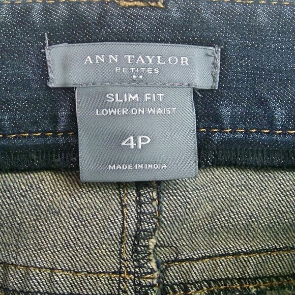 Ann Taylor Slim Fit Lower on the Waist Jeans - Picture 5 of 5